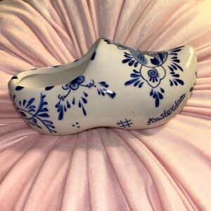 Vintage Laddrak AMATERDAM Collector Ceramic Shoe - EUC